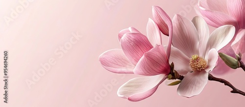 Pink Magnolia Flower or Mag...
