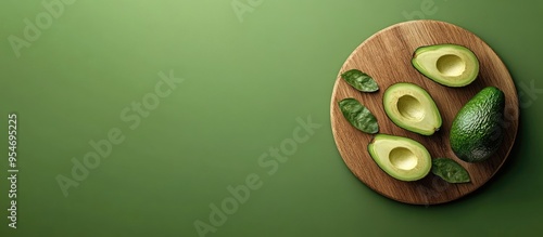 Food background featuring a...