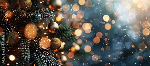 Christmas bokeh backdrop. w...