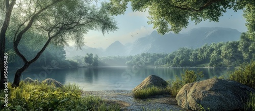 lovely scenery during a bre...