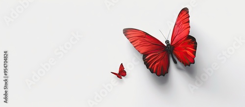 white background with isola...