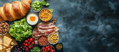 Breakfast is served in the ...