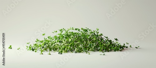 pile of alfalfa sprouts. wi...