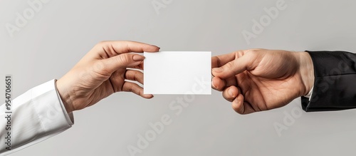 Business Card Exchange Some...