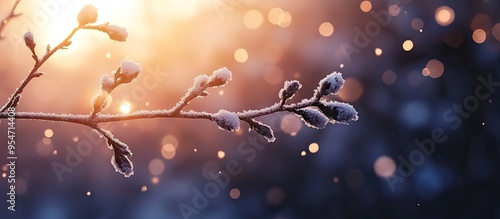 First snow of the season on...