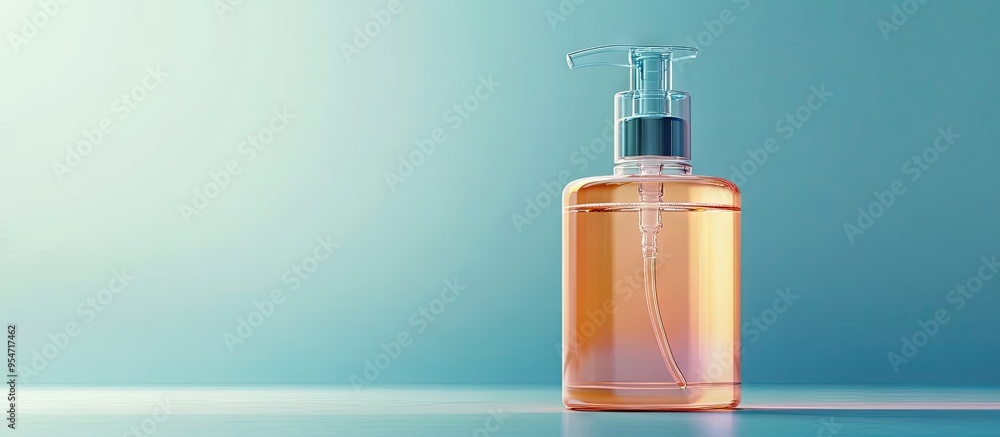 Film grain style hand sanitizer bottle with a drop of gel at the pump head with copyspace Plastic pump bottle with alcohol hand gel Film grain style hand sanitizer bottle with a drop of gel at the pump head with copyspace Plastic pump bottle with alcohol hand gel
