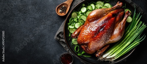 Roasted crispy Peking aroma...