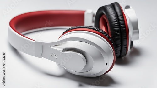 headphones on a white background