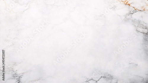 Elegant white marble surface with subtle gray veining, perfect for stylish presentations.