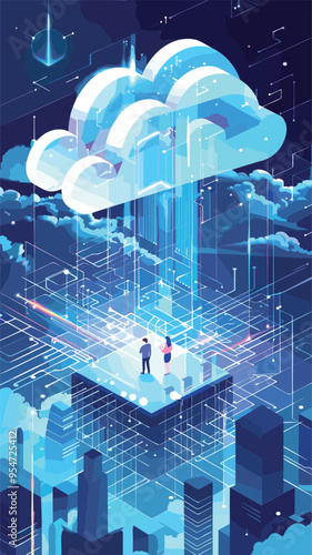 Cloud Computing Technology Driving Investment Growth and Profitability in New Normal Economy