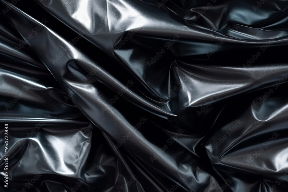 Garbage bags lie in a pile Garbage bags lie in a pile