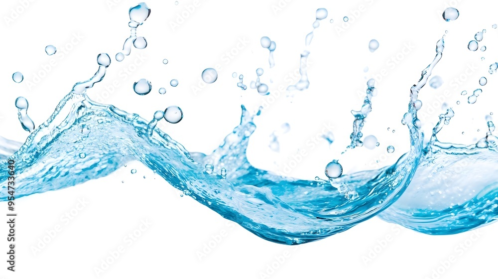 Splashing Water Drops Abstract Background Splashing Water Drops Abstract Background