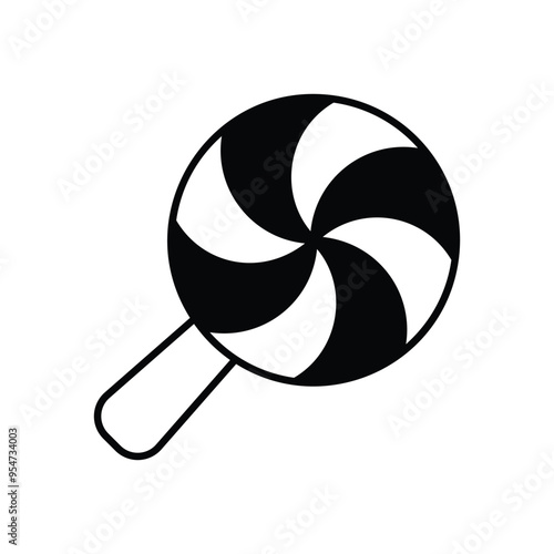 Lolipop icon vector stock illustration