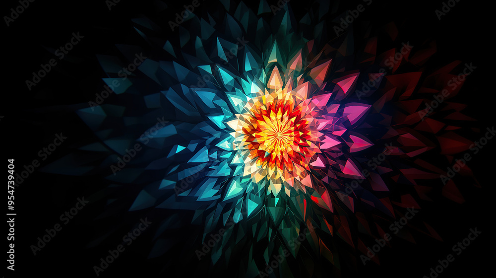 Obraz premium Abstract colorful background