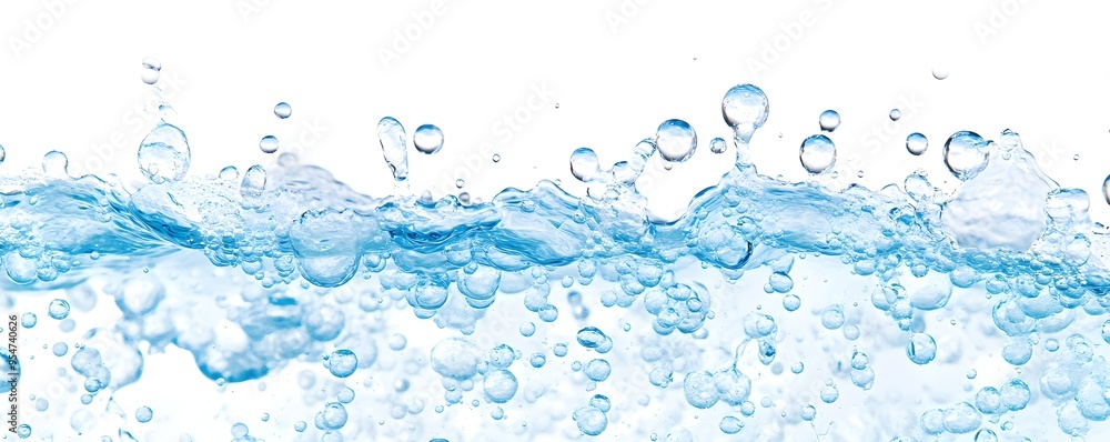 Water Splash and Bubbles Abstract Background Water Splash and Bubbles Abstract Background