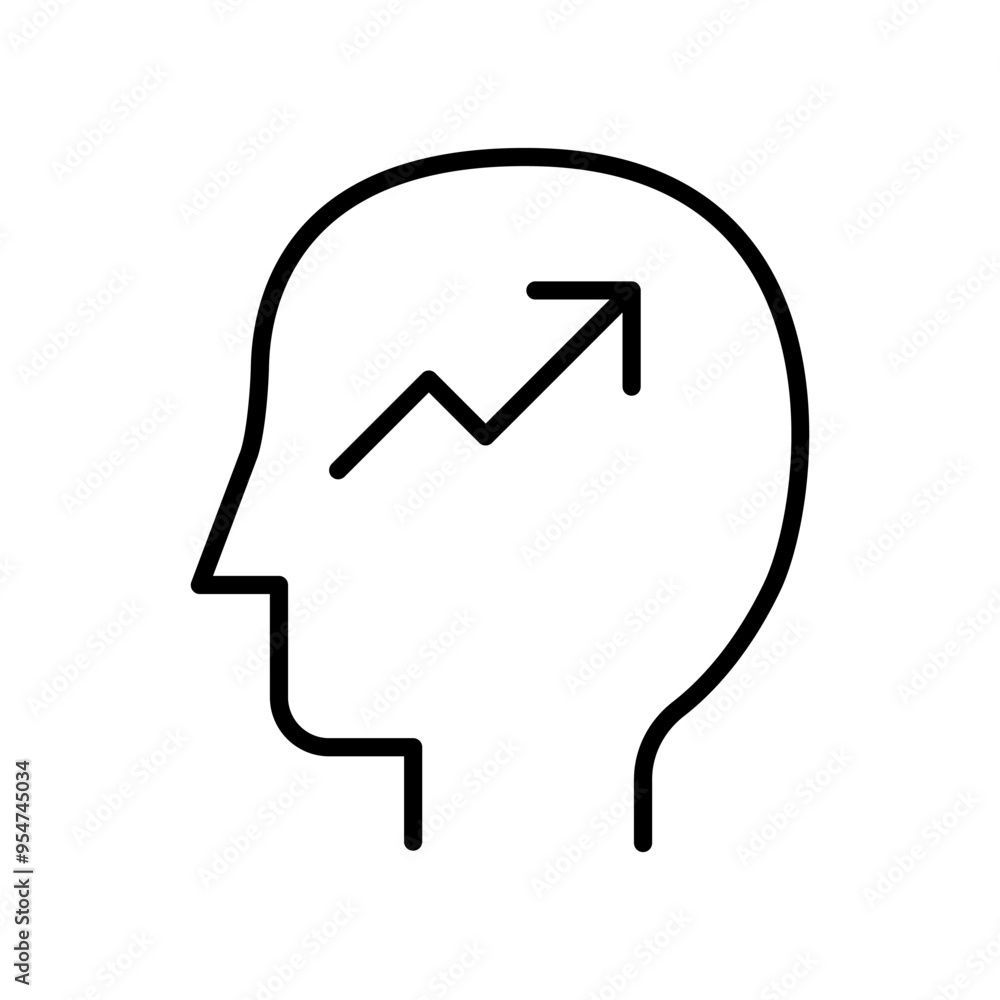 Idea icon in thin line style vector illustration graphic design Idea icon in thin line style vector illustration graphic design