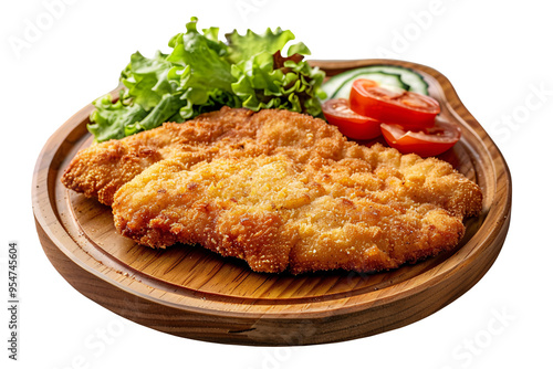 Milanesa on a plate