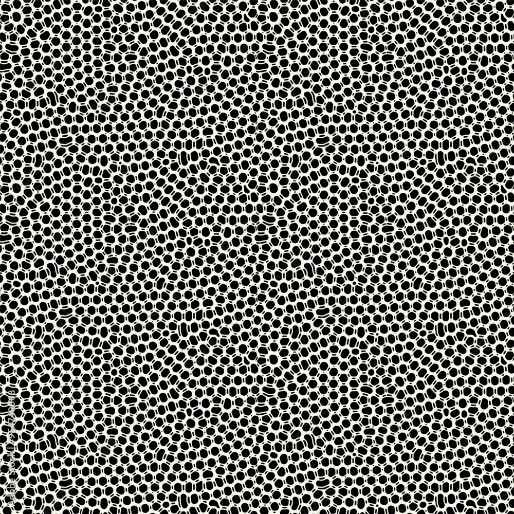 Vector seamless pattern. Abstract spotted texture. Monochrome natural spots. Creative background with fluid blots. Decorative tileable design. Vector seamless pattern. Abstract spotted texture. Monochrome natural spots. Creative background with fluid blots. Decorative tileable design.