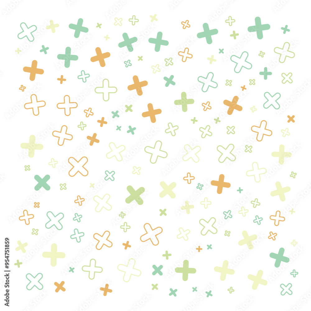 Geometric Soft Seamless Pattern Design Background with Pastel Color Geometric Soft Seamless Pattern Design Background with Pastel Color