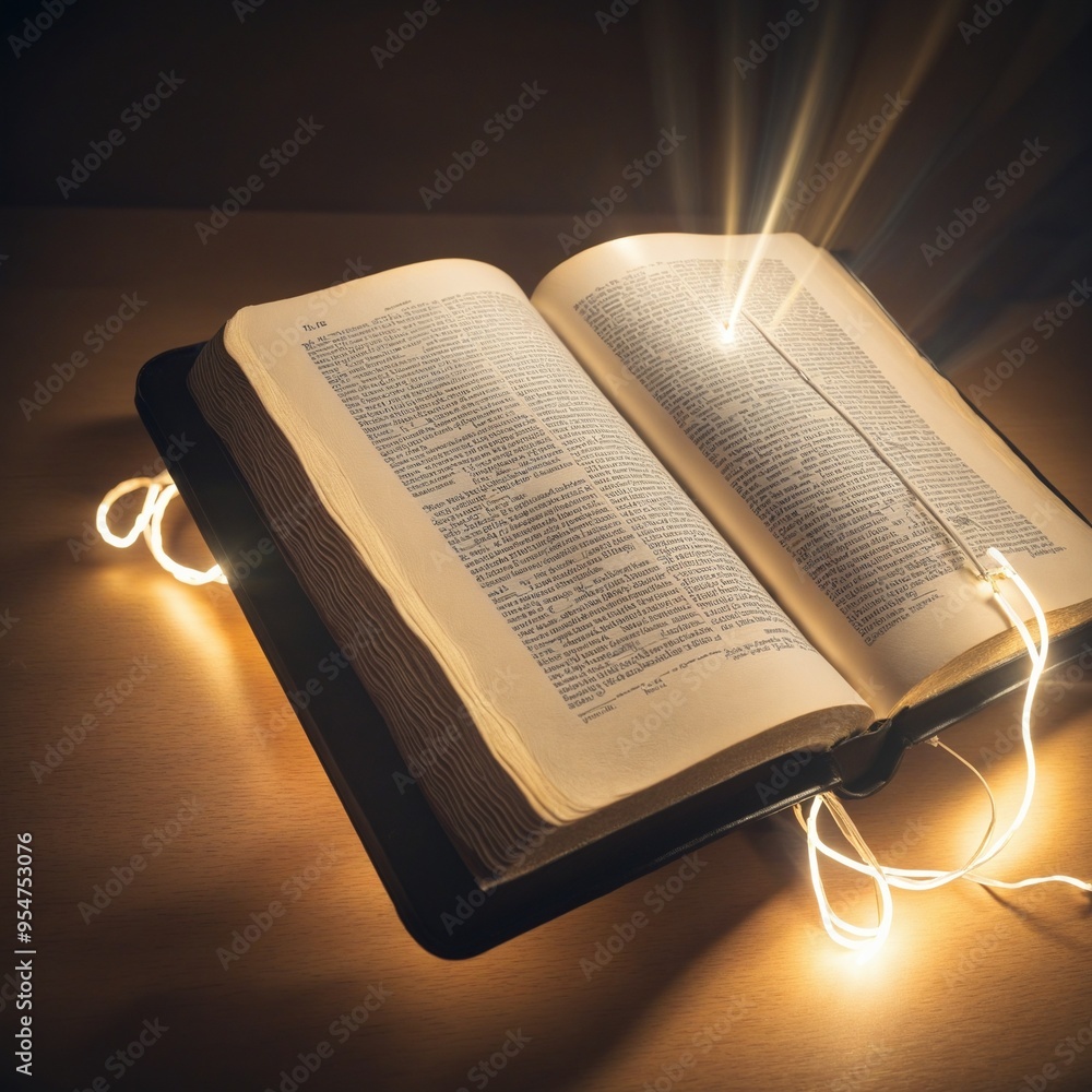 Fototapeta premium Holy Bible Illustration
