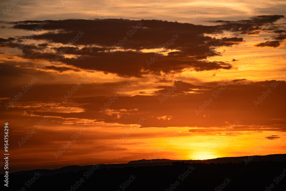 Sunset Over Lake Manyara, Tanzania Sunset Over Lake Manyara, Tanzania