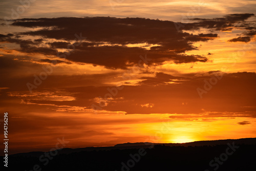 Sunset Over Lake Manyara, Tanzania