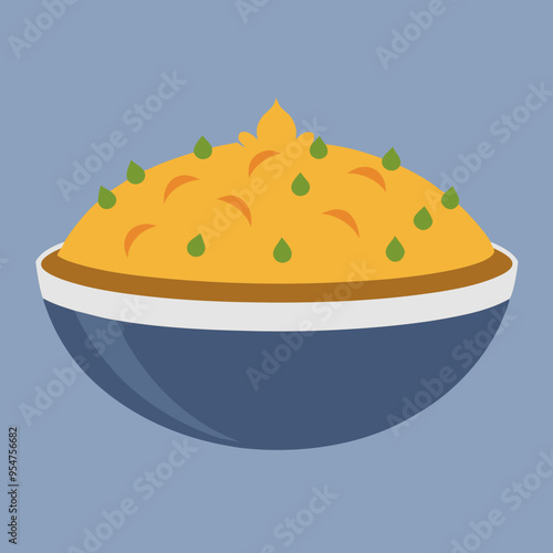 High-Quality Biryani Vector Graphics for Your Projects