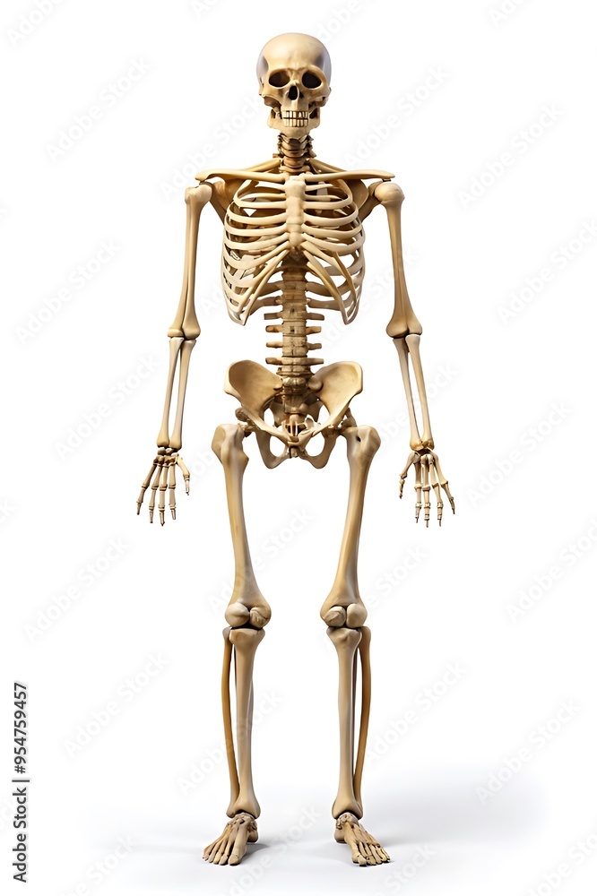 3d rendered illustration of a skeleton 3d rendered illustration of a skeleton