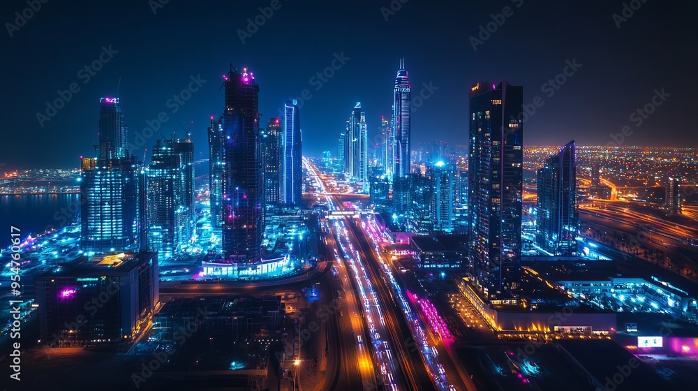 In the realm of smart cities, digital transformation is rapidly evolving. As night falls, vibrant lights illuminate the modern cityscape, symbolizing the rise of 5G technology and the power of fiber In the realm of smart cities, digital transformation is rapidly evolving. As night falls, vibrant lights illuminate the modern cityscape, symbolizing the rise of 5G technology and the power of fiber