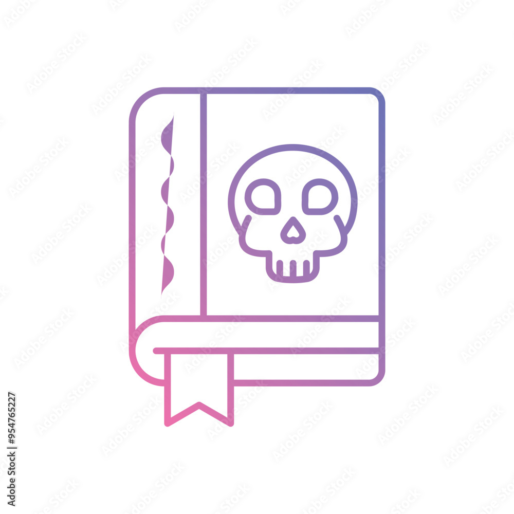 Witches Spellbook icon vector stock illustration Witches Spellbook icon vector stock illustration