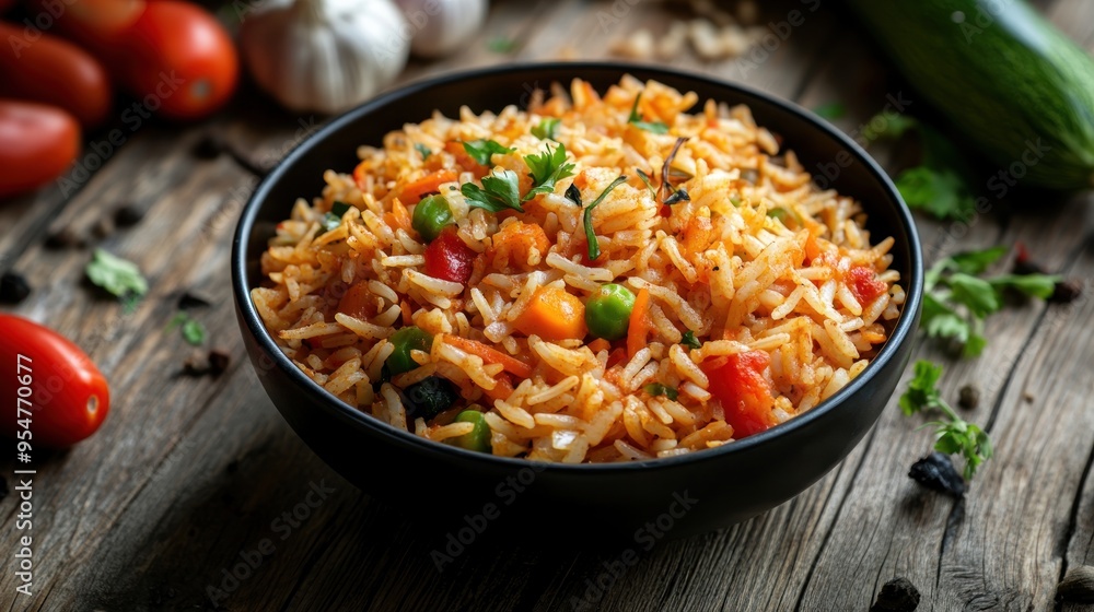 Delicious Vegetable Rice Dish Delicious Vegetable Rice Dish