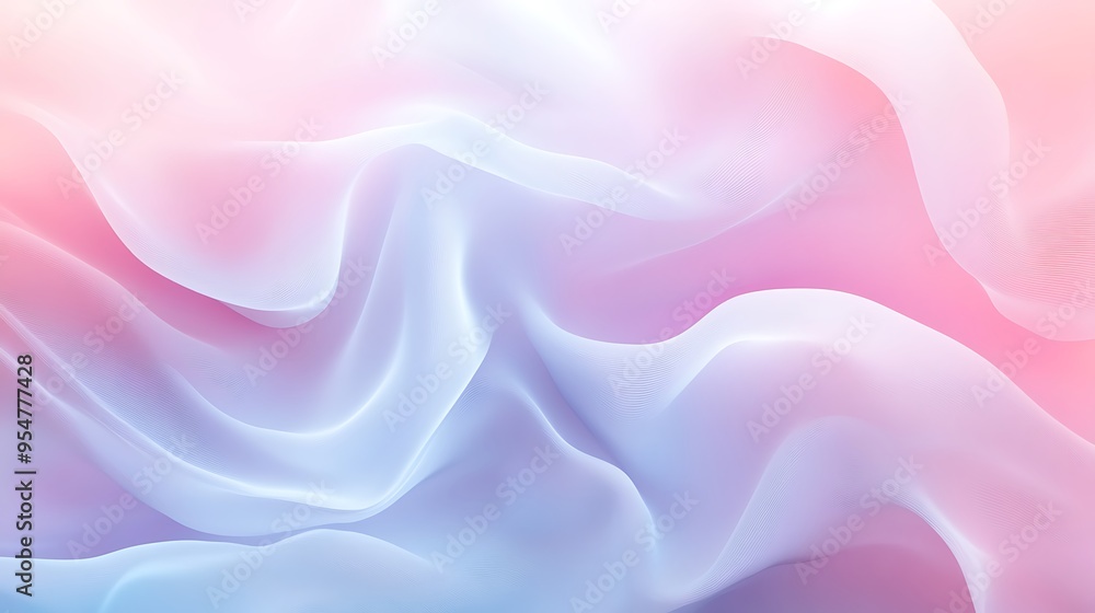 Serene Pastel Waves - Abstract Background with Soft Flowing Patterns in Calming Tones Serene Pastel Waves - Abstract Background with Soft Flowing Patterns in Calming Tones