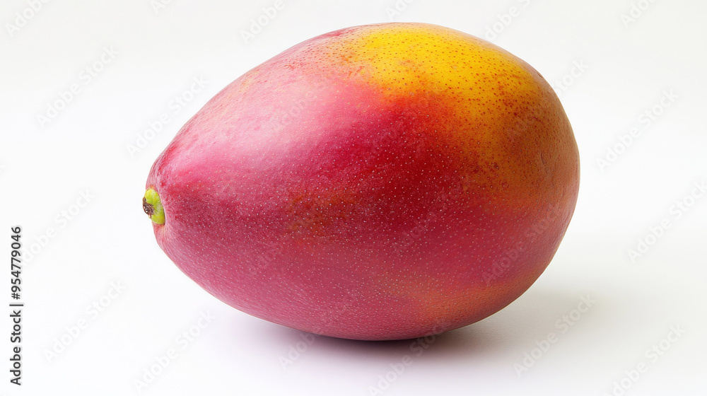 A mango isolated on a white background. A mango isolated on a white background.