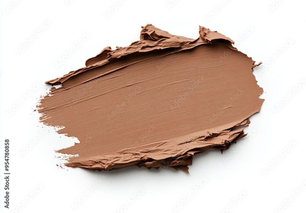 Chocolate spread isolated on a transparent background. Chocolate spread isolated on a transparent background.