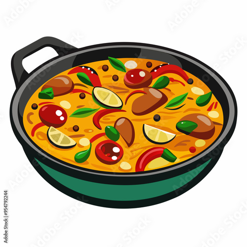 High-Quality Paella Vector Graphics for Your Projects