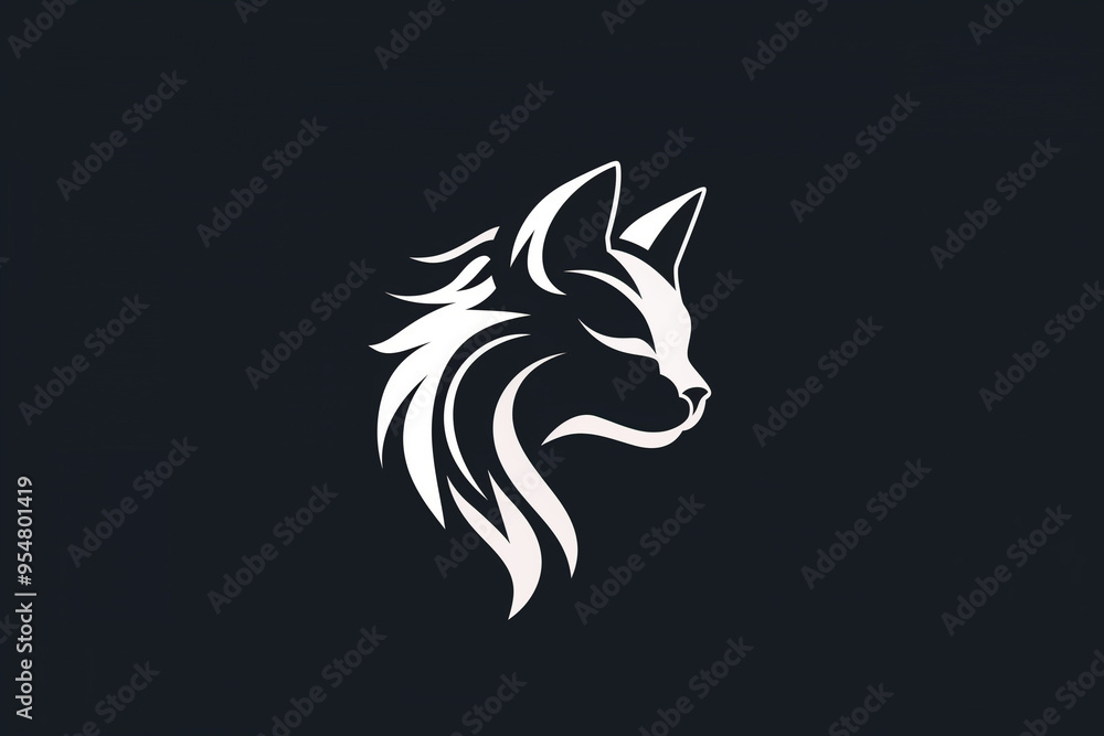 wolf head silhouette wolf head silhouette