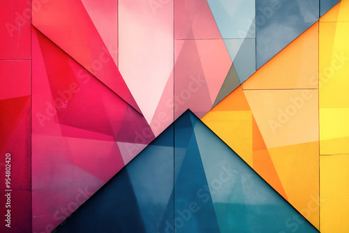 Multicoloured Abstract Back...