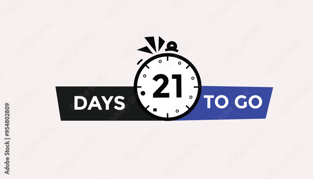 23 days left Countdown number banner templates. time icon. Vector Illustration 23 days left Countdown number banner templates. time icon. Vector Illustration
