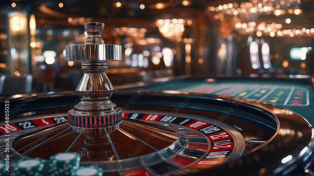 casino roulette wheel. the glossy finish of the roulette wheel, the texture of the casino chips, and the elegant decor of the casino casino roulette wheel. the glossy finish of the roulette wheel, the texture of the casino chips, and the elegant decor of the casino