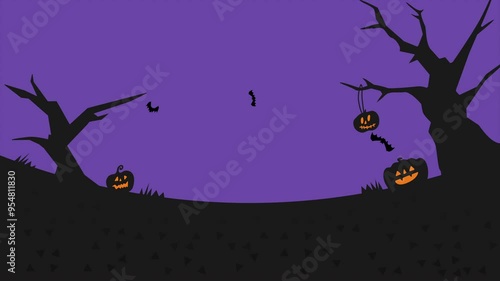 Halloween motion graphics.