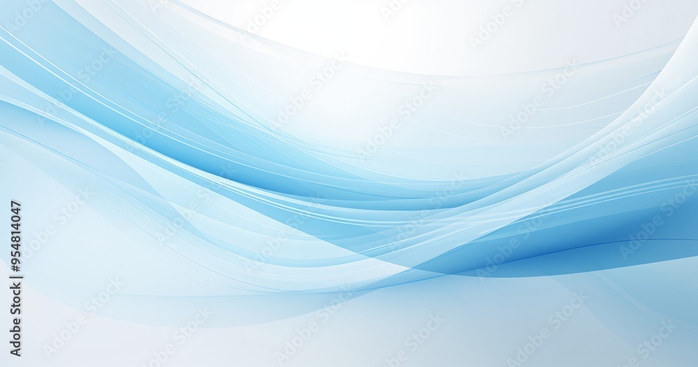 A smooth, flowing abstract design featuring soft blue waves on a light background, ideal for backgrounds and graphic resources. A smooth, flowing abstract design featuring soft blue waves on a light background, ideal for backgrounds and graphic resources.