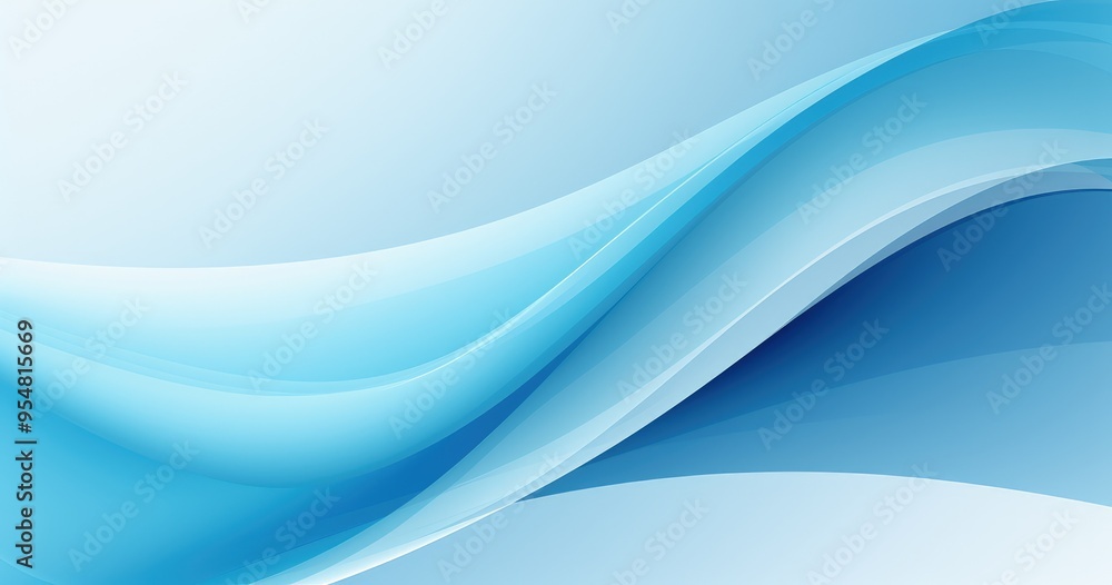 A smooth gradient design featuring flowing blue waves, ideal for backgrounds or digital graphics. A smooth gradient design featuring flowing blue waves, ideal for backgrounds or digital graphics.