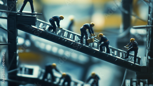 Capture the determination of a team working collaboratively on a challenging project