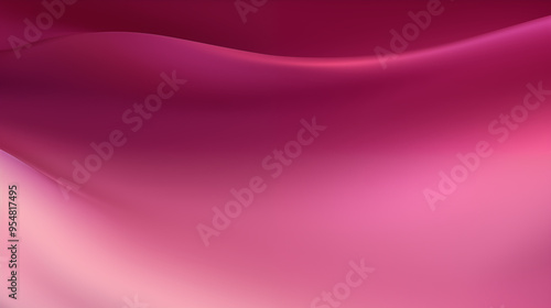 Wave-Like Gradient in Burgundy and Pink Tones Flowing Design