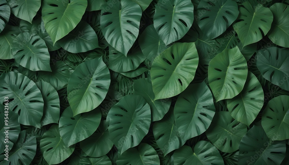 custom made wallpaper toronto digitalgreen leaves background