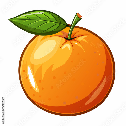 Elegant Orange Vector Designs: Ideal for Digital Artwork and Graphics