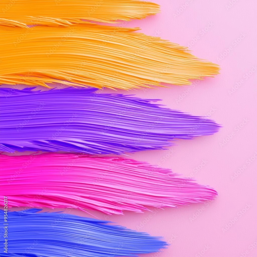 Gradient with digital brushstrokes, abstract backdrop, vibrant and artistic Gradient with digital brushstrokes, abstract backdrop, vibrant and artistic