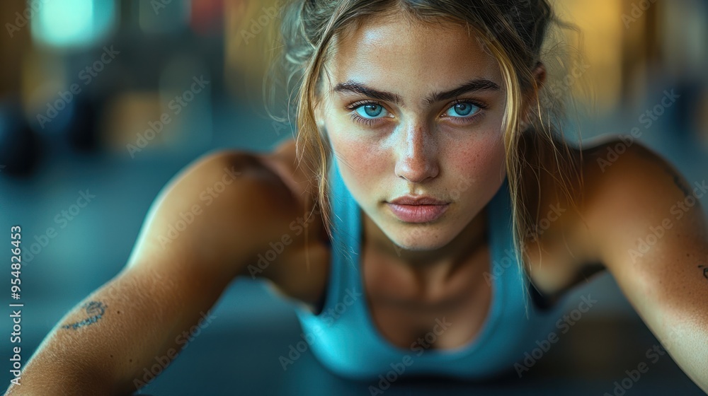 Empowered Woman Engaging in Fitness Training for Optimal Recovery Empowered Woman Engaging in Fitness Training for Optimal Recovery
