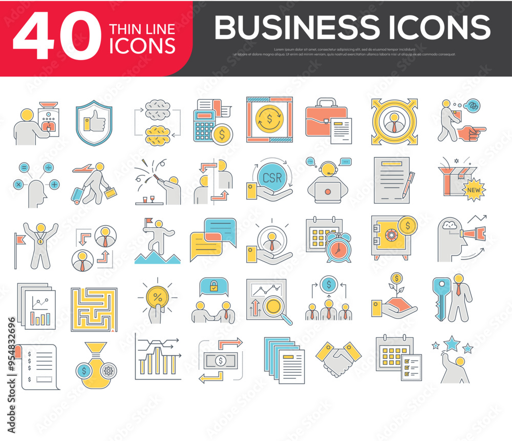 Office and Business Editable Icons set. Vector illustration in modern thin line style of business related icons: teamwork, documents, devices, and more. Pictograms and infographics for mobile apps.
Office and Business Editable Icons set. Vector illustration in modern thin line style of business related icons: teamwork, documents, devices, and more. Pictograms and infographics for mobile apps.