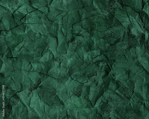 Wallpaper Mural Dark Green old wall paper, background Torontodigital.ca